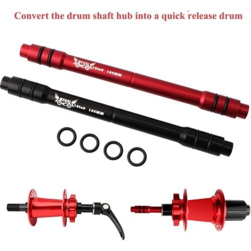 1 set MTB Bike Rear Hubs Axis Conversion Seat 12mm To 9mm Thru Axle Hub Adapter Bicycle Hubs