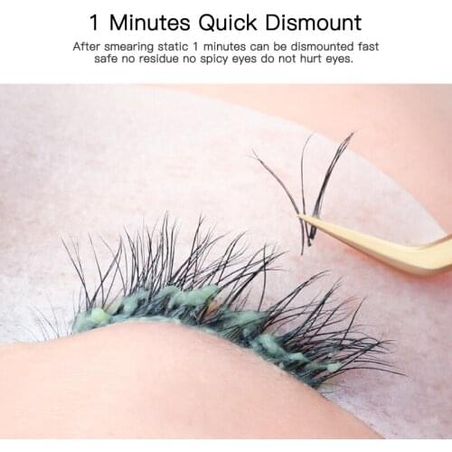 10g Fruit Flavour Eyelash Extension Glue Remover Cream Non-irritating Remove Glue Eyelash Extension Tool For Lash Remover TSLM1