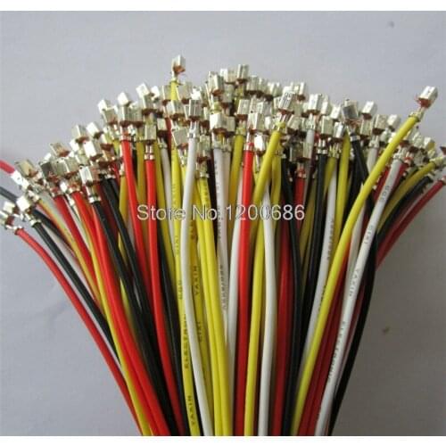 15CM 22AWG VH3.96 3.96mm Connector wire cable Reed Cold Head Metal Terminal connector wire cable For DIY