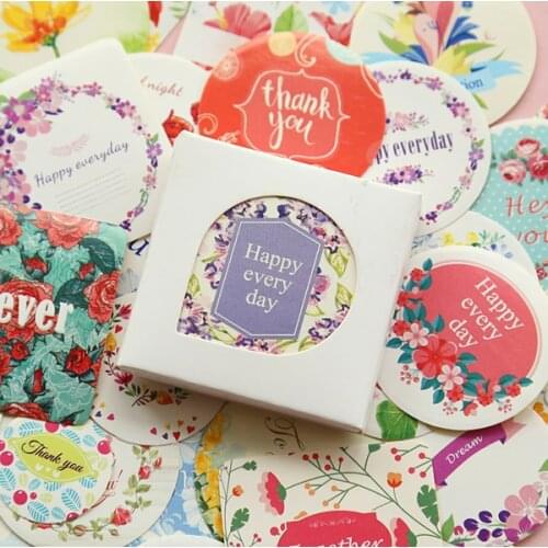 38pcs/set Hot selling thank you series decoration packing stickers Kawaii sticker (dd-753)