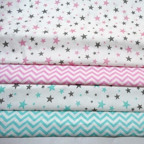 50*160cm Cotton Fabric Printed Cloth Sewing Quilting Fabrics Patchwork Needlework DIY Handmade Material for Table Curtains sofa