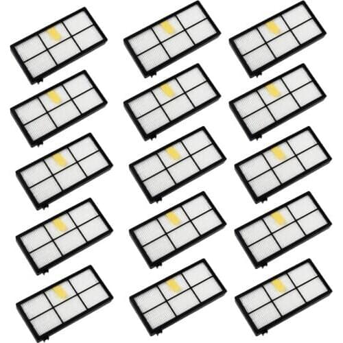 50Pcs Hepa Filter for iRobot Roomba 800 900 Series 860 865 866 870 871 880 885 886 890 900 960 966 980 Robot Vacuum Cleaner Kits