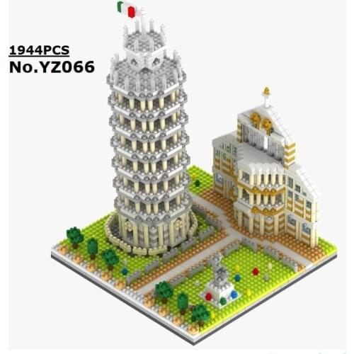 7750PCS YZ Mini Blocks Architecture Building Brick Magic School Kids toys Tower Model Castle for Children Christmas Gifts 071