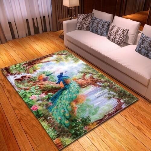 Abstract oil painting color living room carpet bedroom colorful butterfly large size rugs dining floor mat home Decorative