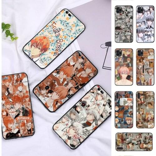 FHNBLJ Fruits Basket Kyo Sohma Phone Case for iPhone 8 7 6 6S Plus X 5S SE 2020 XR 11 12 pro XS MAX