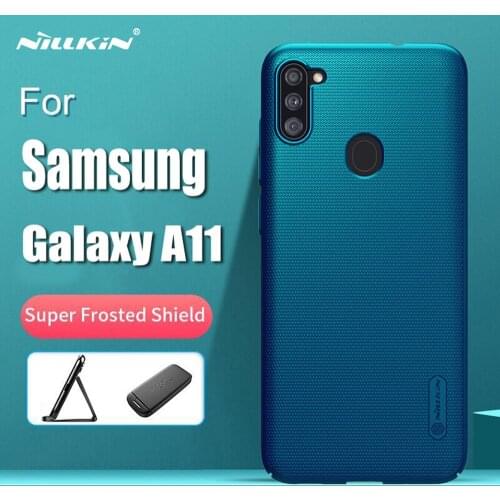 NILLKIN for Samsung Galaxy A11 Case for Samsung A11 Cover Frosted Shield Hard Matte Plastic Back Cover Phone Cases