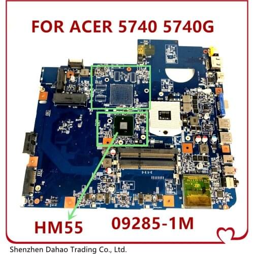 For Acer Aspire 5740 5740G 09285-1M Motherboard M48.4GD01.01M JV50-CP MB 100% work