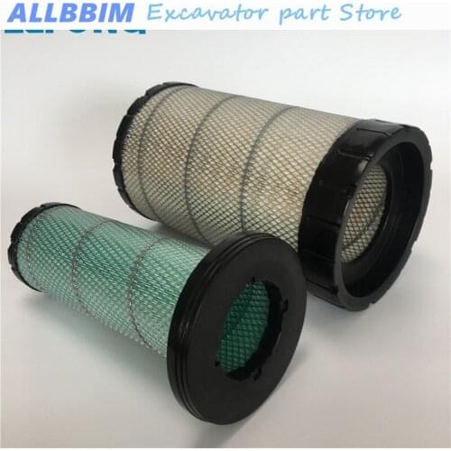 For Lonking LG220D 225 215D 922E 926E Excavator accessories filter air filter element assembly shell high quality accessories