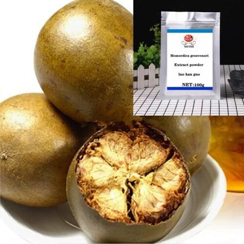 Hot Sale High Quality 100% Pure Luo Han Guo Extract Powder, Luo Han Guo, Zero Calories, Natural Sweetener