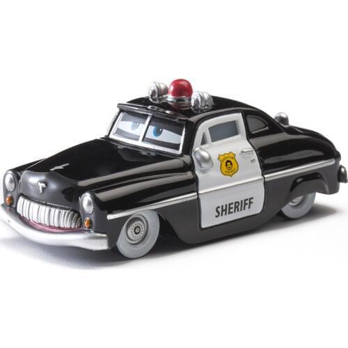 Cars Disney Pixar Cars 3 Role Sheriff Lightning McQueen Cruz Jackson Storm Mater Diecast Metal Alloy Model Car Toy Kids Gift