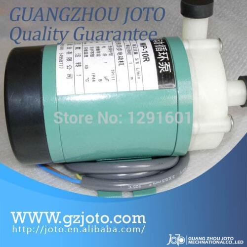 MP-6R Acid Resistance Pure Water Production Magnetic Driven Pump 220V Fluorine Plastic Magnetic Pump For Clean Water