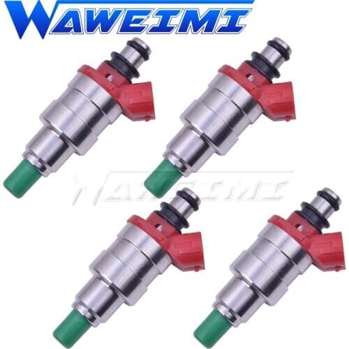 WAWEIMI Brand New 4x Fuel Injector G609-13-250 For Mazda B2600 MPV 2.6L L4 1989-1994 G60913250 A46-00