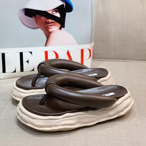 Slippers For Women 2021 Summer New Arrivals Ladies Sandals Thick Platform Women Slippers Outdoor Beach Shoes Casual Sandalias