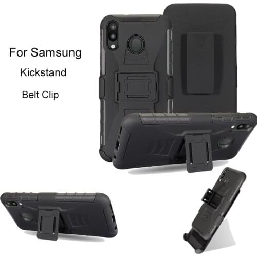 Luxury Heavy Duty Hybrid Armor For Samsung Galaxy A71 A31 A41 A11 A21 A01 M40S S20 Ultra PLUS A10S A20S Belt Clip Rugged Case