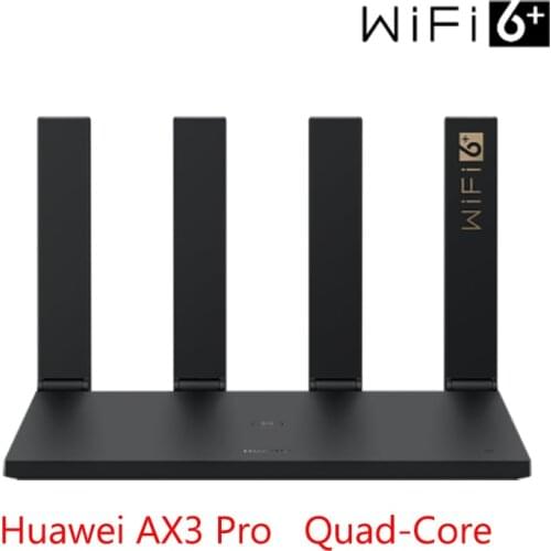 Original Huawei WiFi AX3 Pro Quad-core Dual-core Router WiFi 6+ 3000Mbps 2.4GHz 5GHz Dual-Band Gigabit Rate WIFI Wireless Router