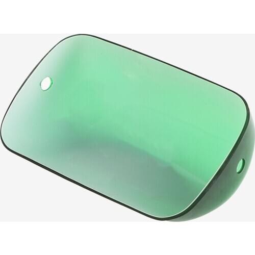 Green GlassBankers Bright Lamp Cover Bankers Lamp Glass Shade Cased Replacement lampshade