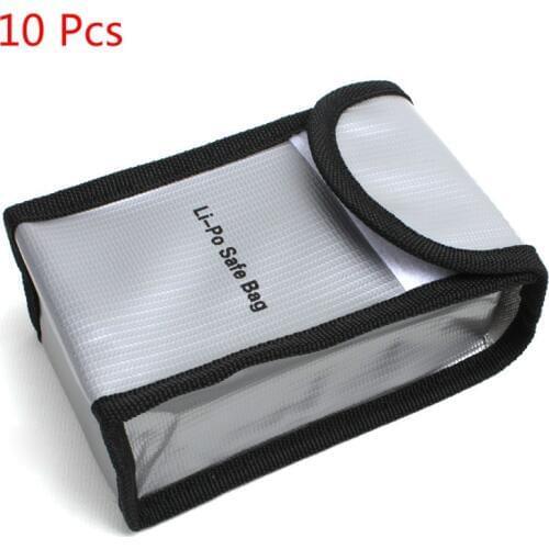 Lipo Battery Safe Bag Safety Pocket Protective For DJI Phantom 4 pro and Phantom 4 PRO+ V2.0 Phantom 3 Lipo Battery Bags 10Pcs