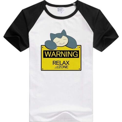 Relax Zone! short sleeve casual Men Women T-shirt Comfortable Tshirt Cool Print GA705