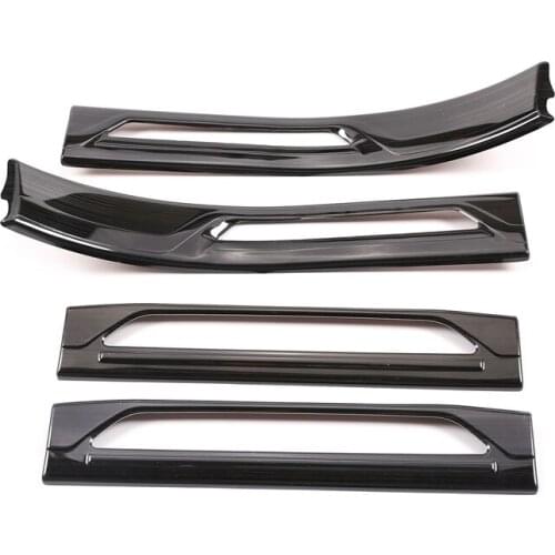 4Pcs Stainless Steel Built Door Sill Strip Car Interior Accessories Trim for Jaguar XEL 2019