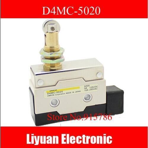 5pcs/lot New D4MC-5020 Micro Switch / 5A125V trip switch Free Shipping