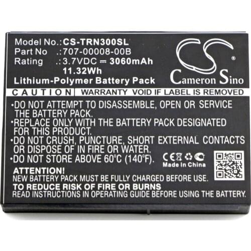 Cameron sino 3060mah battery for TRIMBLE 96410-00 Juno 3 Juno 3A Juno 3B Juno 3C Juno 3D Juno 3E TNJ31 707-00008-00A 85713-00
