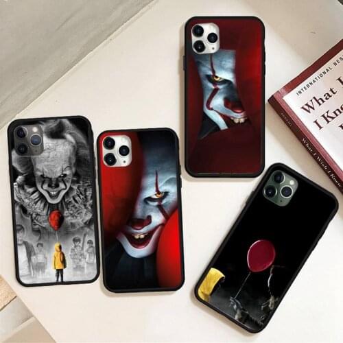 Stephen King s It pennywise Phone Case for iPhone 11 12 pro MINI XS MAX 8 7 6 6S Plus X 5S SE 2020 XR