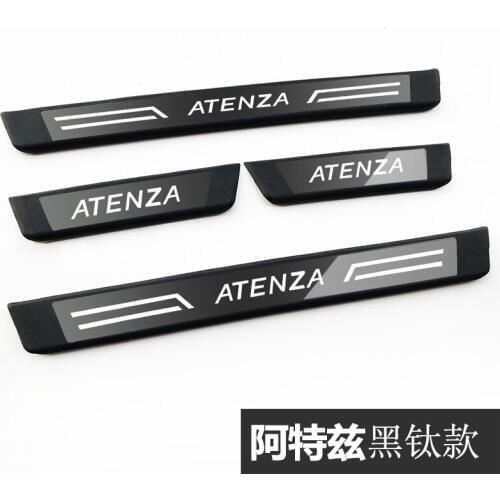 FOR Mazid ATENZA 2014 2015 2016 2017 2018 2019 2020 Excellent New accessories Stainless steel Door sill plate car styling