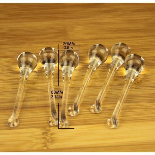 Hbl 16*60mm 20*80mm 250pcs/300pcs Transparent Raindrop Crystal Chandelier Parts Prism Light Suncatcher Hanging Drops Home Decor
