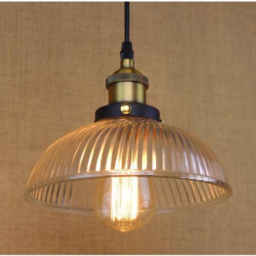 IWHD Style Loft Pendant Light Led Vintage Industrial Hanging Lamp Glass Hanglamp Bedroom Kitchen Home Lighting Fixtures Lampara