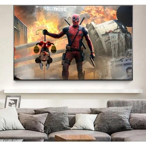 Marvel Movie Avengers Canvas Painting Anime Character Superhero Posters Prints Wall Art Pictures Living Home Decoration