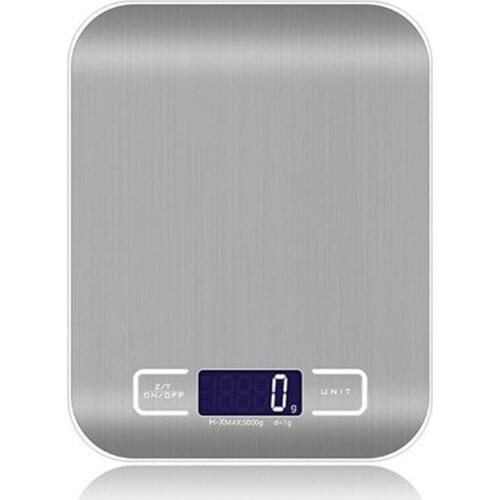 Stainless Steel Kitchen Electronic Scales Baking Scales High-Precision Electronic Weighing and Weighing Scales