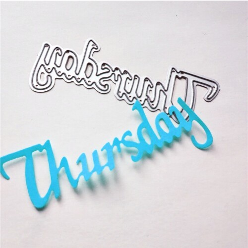 Metal Thursday paper die cutting dies for Scrapbooking/DIY Easter wedding Halloween Easter card