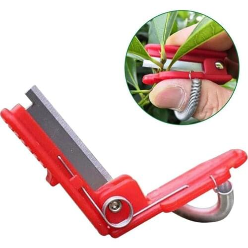 Multifunction Thumb Knife Garden Pruner Fruit Picking Device Safe Fruit Blade Tool Cutting Blade Rings Finger Protector Catcher