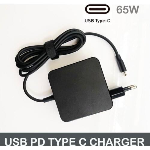 New USB-C TYPE-C 20V 2.25A 45W 3.25A 65w AC Power Adapter Charger 5V3A 9V3A 12V3A 15V3A For Lenovo ASUS ACER Laptop