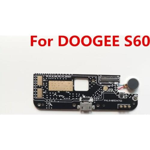 Original New For DOOGEE S60/S60 Lite Cell Phone Inside Parts Usb Board Charging Dock +Motor Vibrator Replacement Accessories