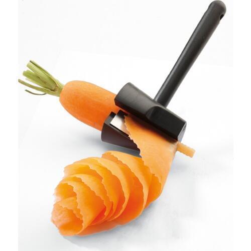 Plastic Vegetable Fruit Spiral Shred Process Device Cutter Slicer Peeler Cuisine Practical Carrots Cutter Cooking Tools KC1325