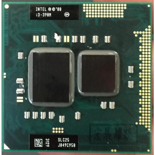 Intel Core i3-390M Processor i3 390M Dual-Core Laptop CPU PGA988 cpu