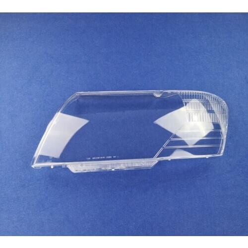 For Mitsubishi PAJERO V73 Headlamps Shell Transparent 2003-2007 Lampshade Headlight Cover Lens Glass