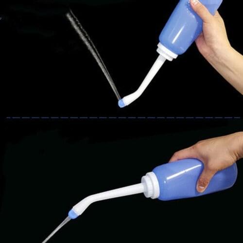 1Pc Hand Held Personal Cleaner Seat 500ml Toilet Bidet Sprayer Tackle Hygiene Washing Travel EVA Portable Sprayer Bottle