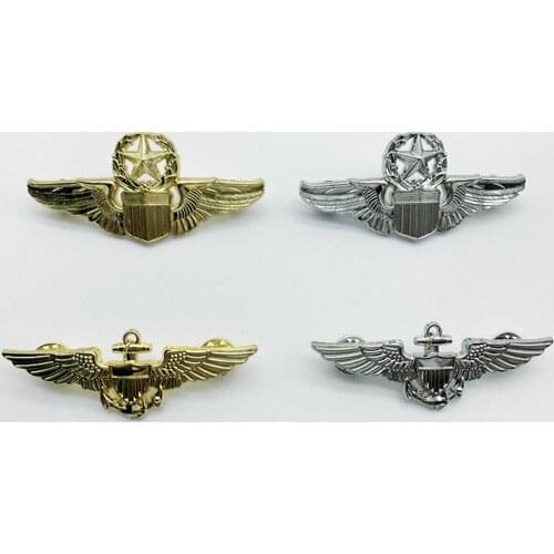US Army Air Force Pilot Wings Pin Badge U.S. Military Brooch Pins OF 4 Military Store