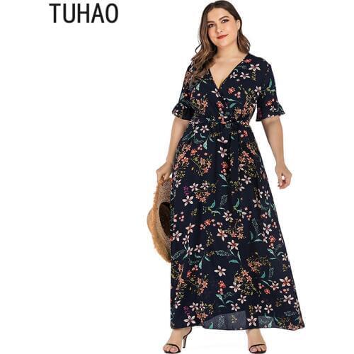 Расклешенные летние платья TUHAO China At AliExpress