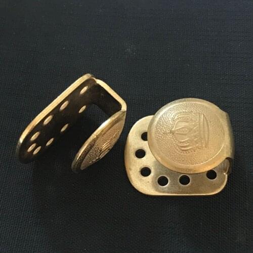 WWI WW1 Imperial German General Dress tunic back belt ramps hooks (2 PCS)