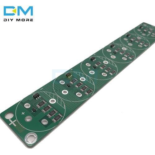 6PCS Single Row Super Farad Capacitor Balancing Protection Board 2.5V 2.7V 3V 360F 400F 500F 700F 4 Pin Protection Board