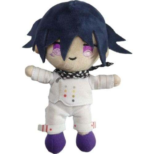 15CM Anime Danganronpa V3 Dangan Ronpa Oma Kokichi Plush Doll Cute Saihara Shuichi Akamatsu Kaede Plush Toys Japan Pendant Toy