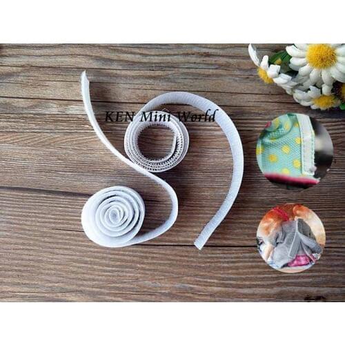 2cm*5m Hook and Loop Fastener Tape for blyth BJD Dolls Clothes DIY Making Handmade Durable Clothes Accessories DIY
