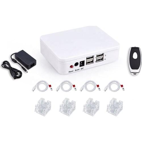 4 ports Multiport for OPPO SAMSUNG retail display security system with charger and alarm