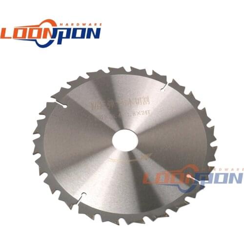 7 inch Circular Saw Blade with 24T Wood Cutting Disc For Woodworking 180x25.4x1.8mm