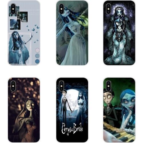 Tim Burtons Corpse Bride Painted Transparent TPU Case Cover For Xiaomi Redmi Note 3 4 5 6 7 8 Pro Mi Max Mix 2 3 2S Pocophone F1