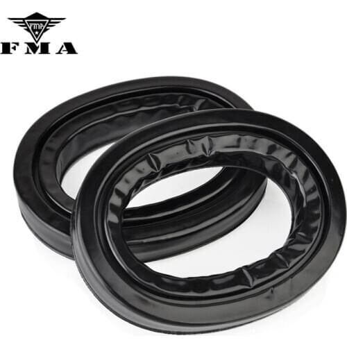 FMA Best Silicone Earmuff Black for Comtac Series Headsets & Peltor Series Headset Tactical Headsets Accessories Upgrade