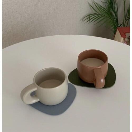 INS Korea Creative Mug Cute Personality Cup Coffee Breakfast Milk Bottle Kitchen Tableware Cup